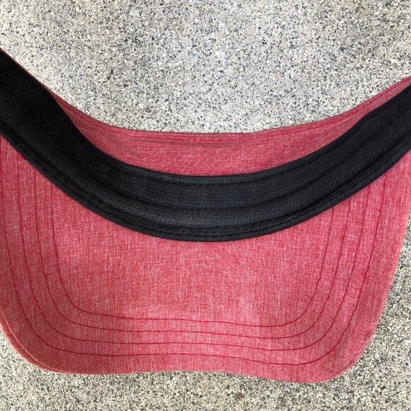 JAL GOLF Visor Hat Cap Men's One Size Jacob Lusk Adjustable Red Pukka - Picture 8 of 8